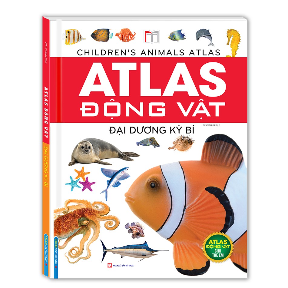 Sách - Combo atlas động vật 4 cuốn
