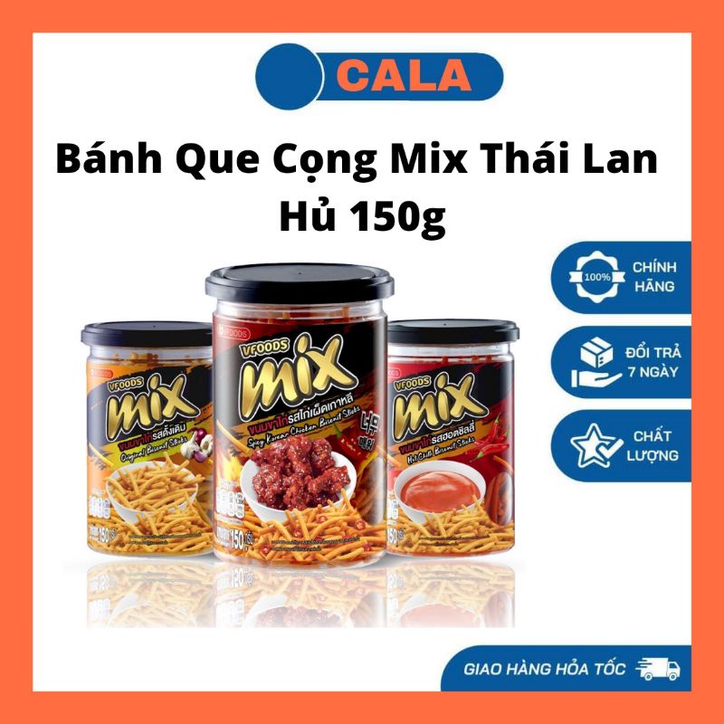Bánh Que Cọng Mix Thái Lan Hủ 150g