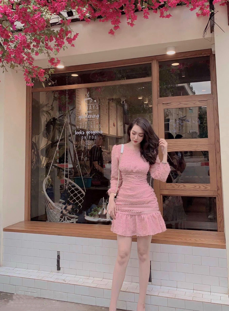 Đầm tơ HOTTREND