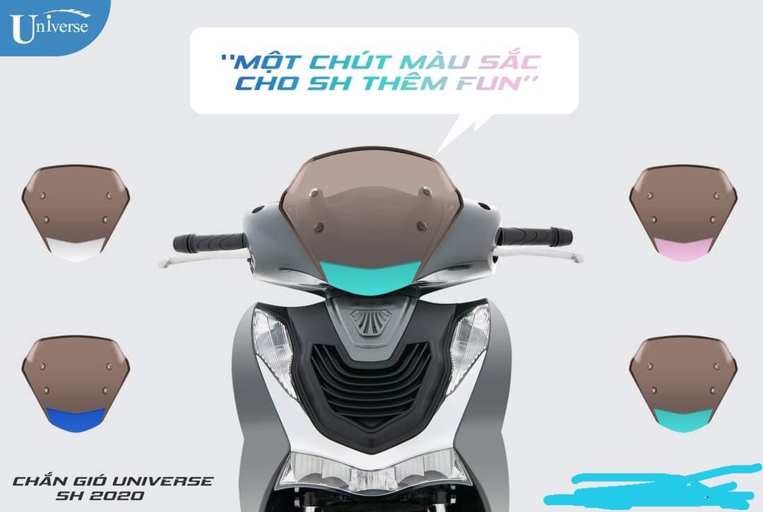 KÍNH CHẮN GIÓ SH 2020-2023 UNIVERSE HÀNG CÔNG TY CÓ HỘP