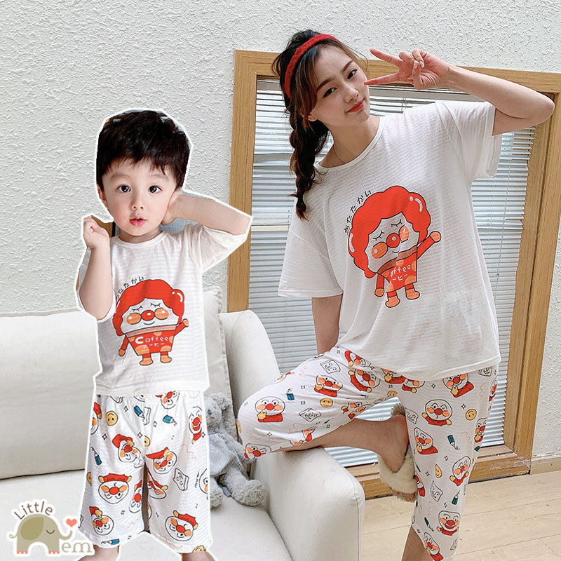 Bộ đồ đôi xuất Nhật lửng cho mẹ và bé