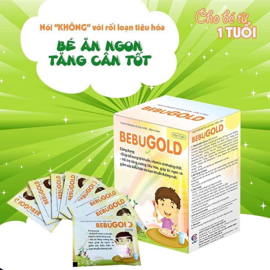 Cốm vi sinh Bebugold - Hỗ trợ tăng cường tiêu hóa, giúp ăn ngon, hấp thu tốt