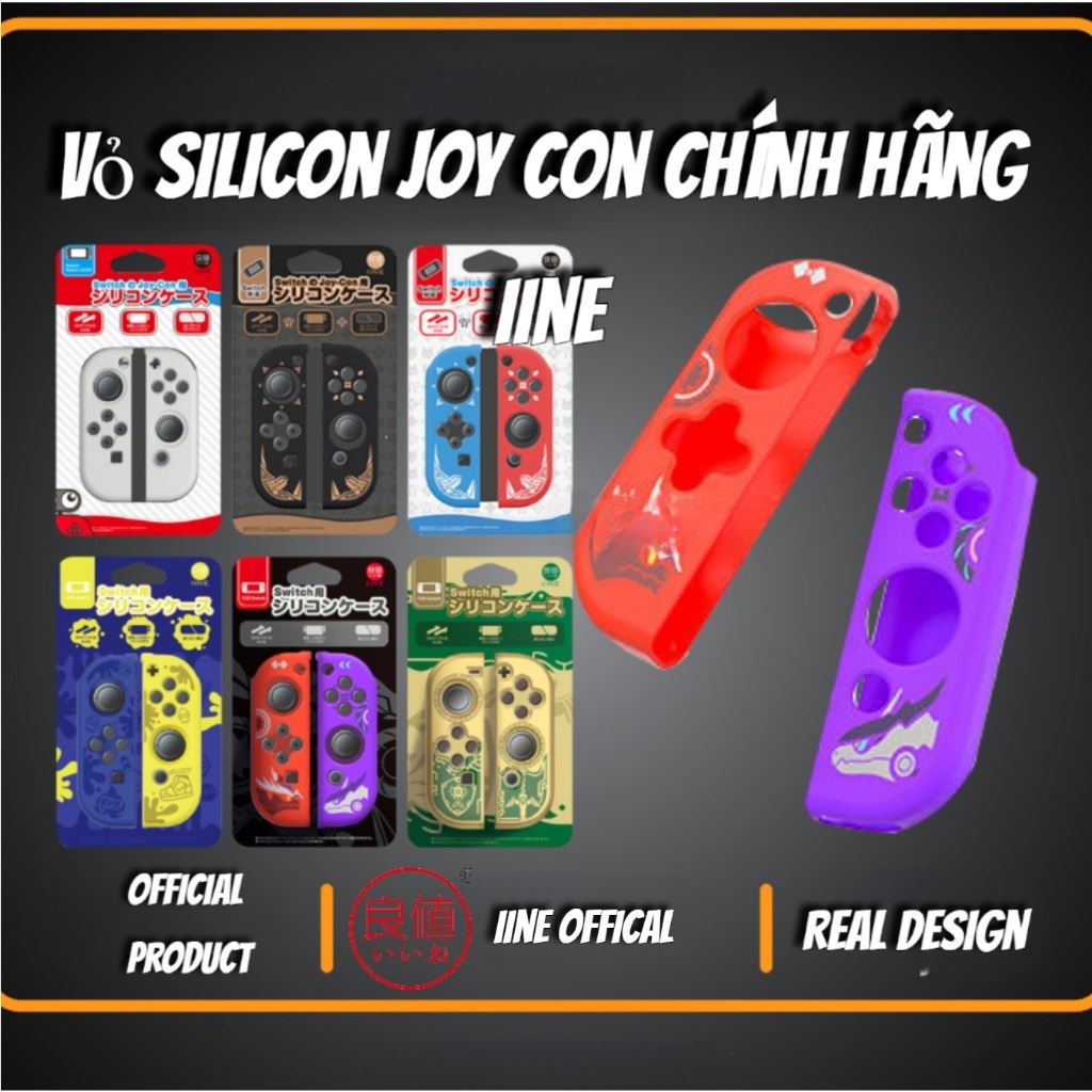 Bao Silicon Joy con Nintendo Switch Oled/ Bọc Silicon Joy Con IIne