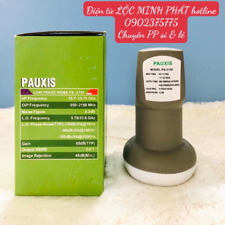 Mắt chảo pauxis băng tần KU