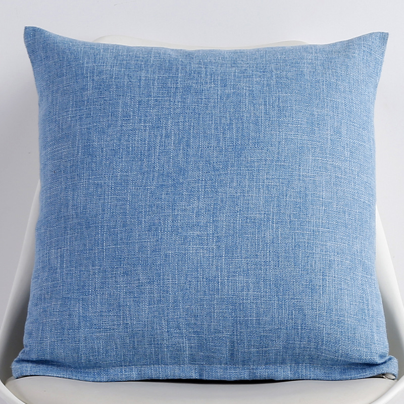 [HCM][ CHỈ VỎ GỐI ] VỎ Gối tựa lưng gối sofa Vải Bố Gai Trơn Màu dày dặn