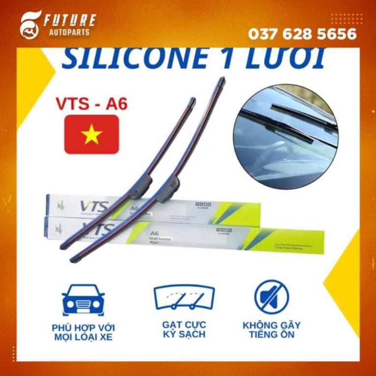 Gạt mưa ô tô, Chổi gạt mưa ô tô silicone thân mềm, không xương siêu sạch