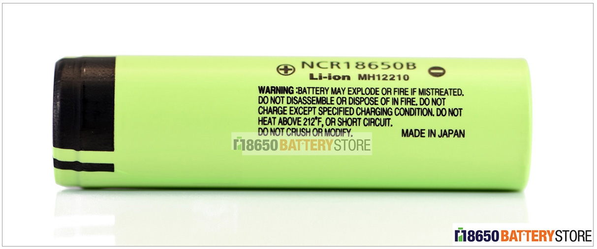 [02 viên] Pin Panasonic NCR18650B Mới dung lượng 3400mAh