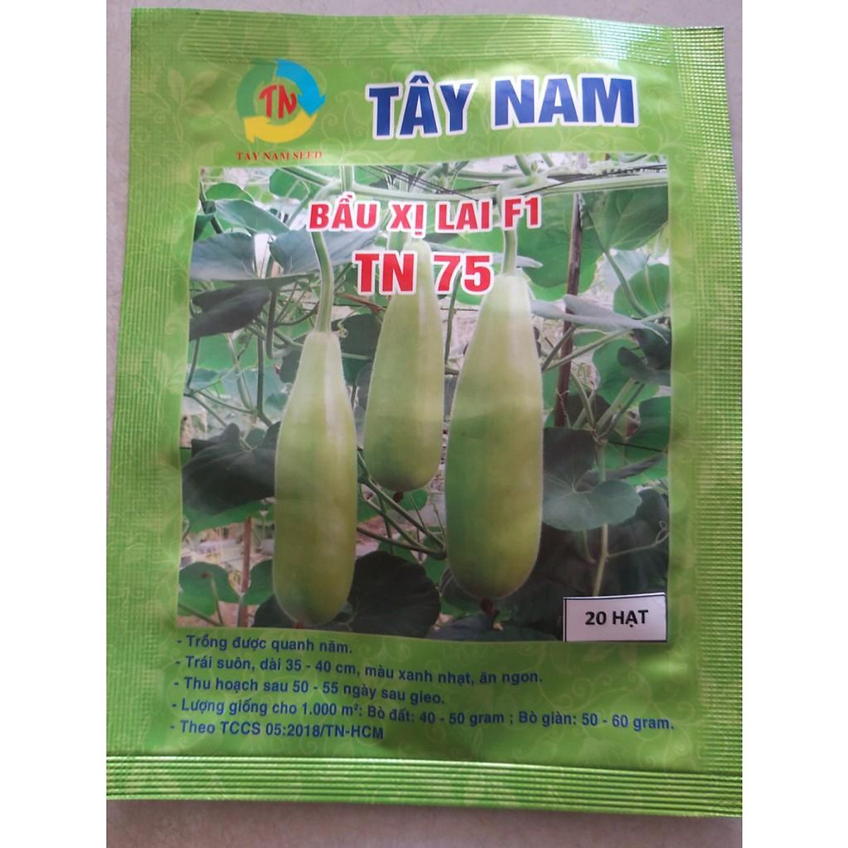 Hạt Giống Bầu Xị 518 Rạng Đông Gói 2Gram