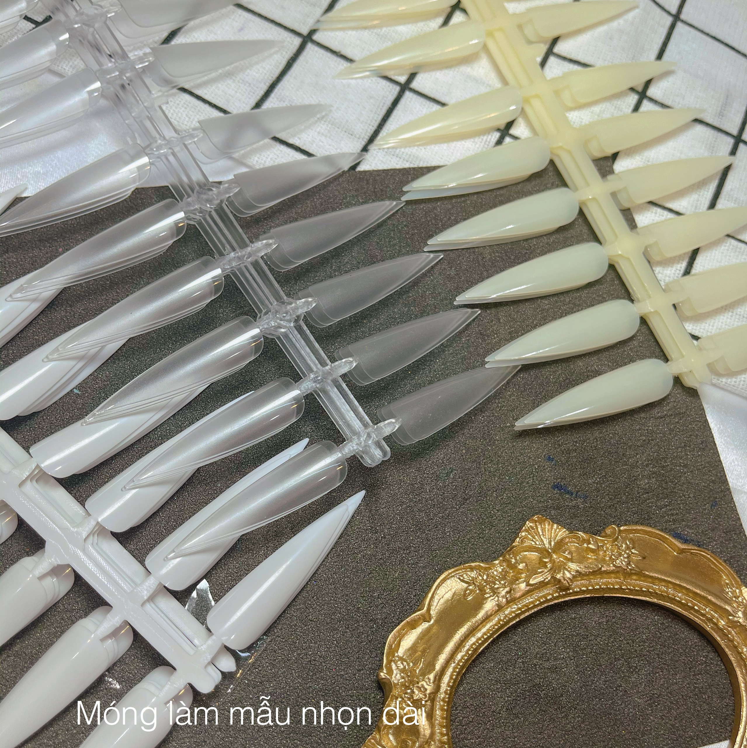 Móng làm mẫu nhọn dài bịch 120 móng