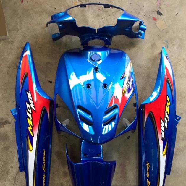 Tem Rời Mio Mx Dán Xe Xanh Dương