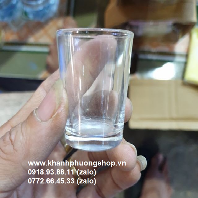 Bộ 06 ly uống rượu đế - ly uống rượu