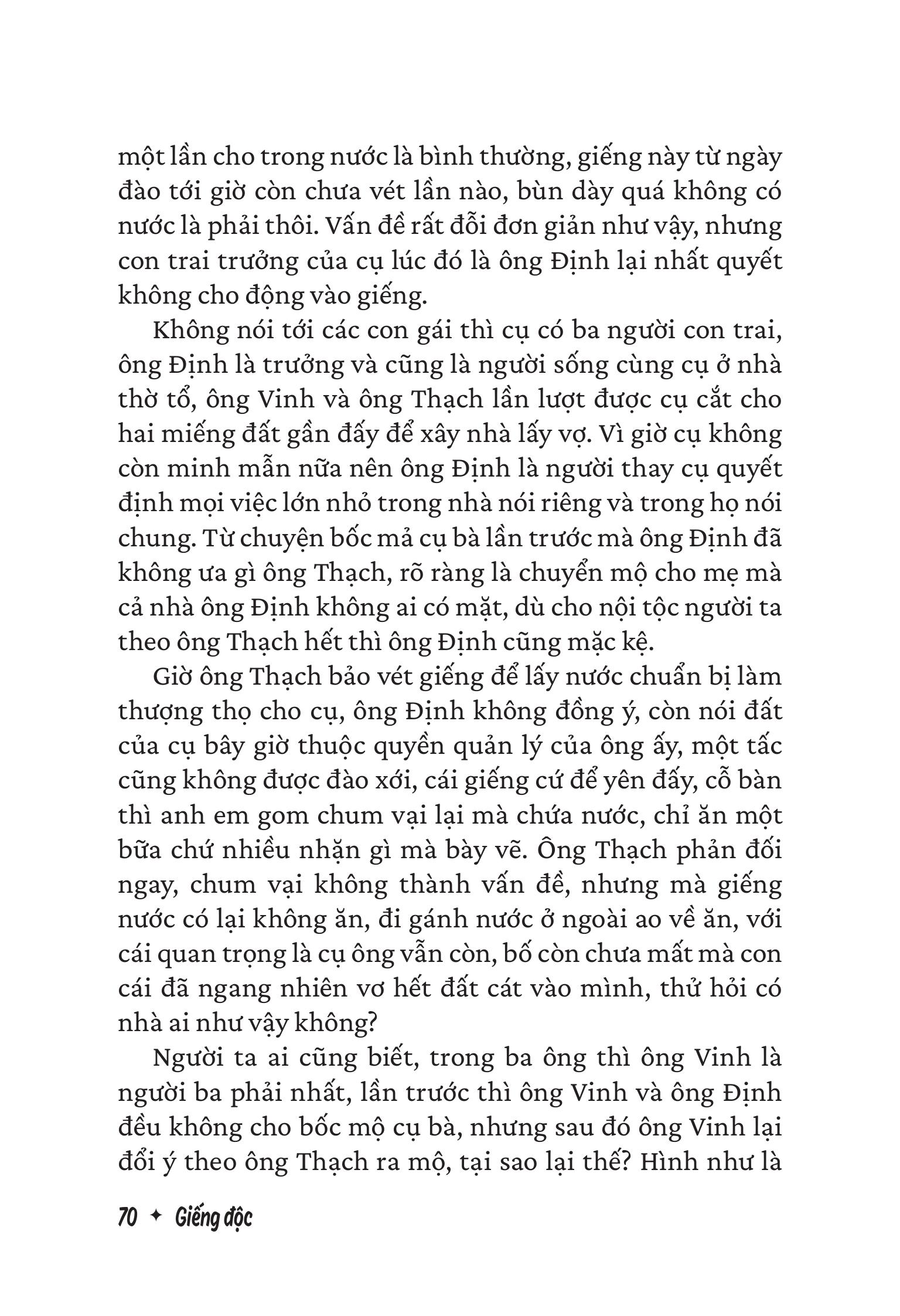 Sách Giếng Độc - Tống Ngọc