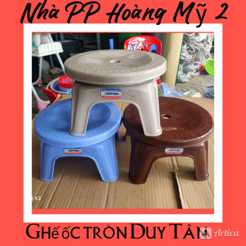 [HCM]Ghế Ốc Tròn Nhựa Duy Tân