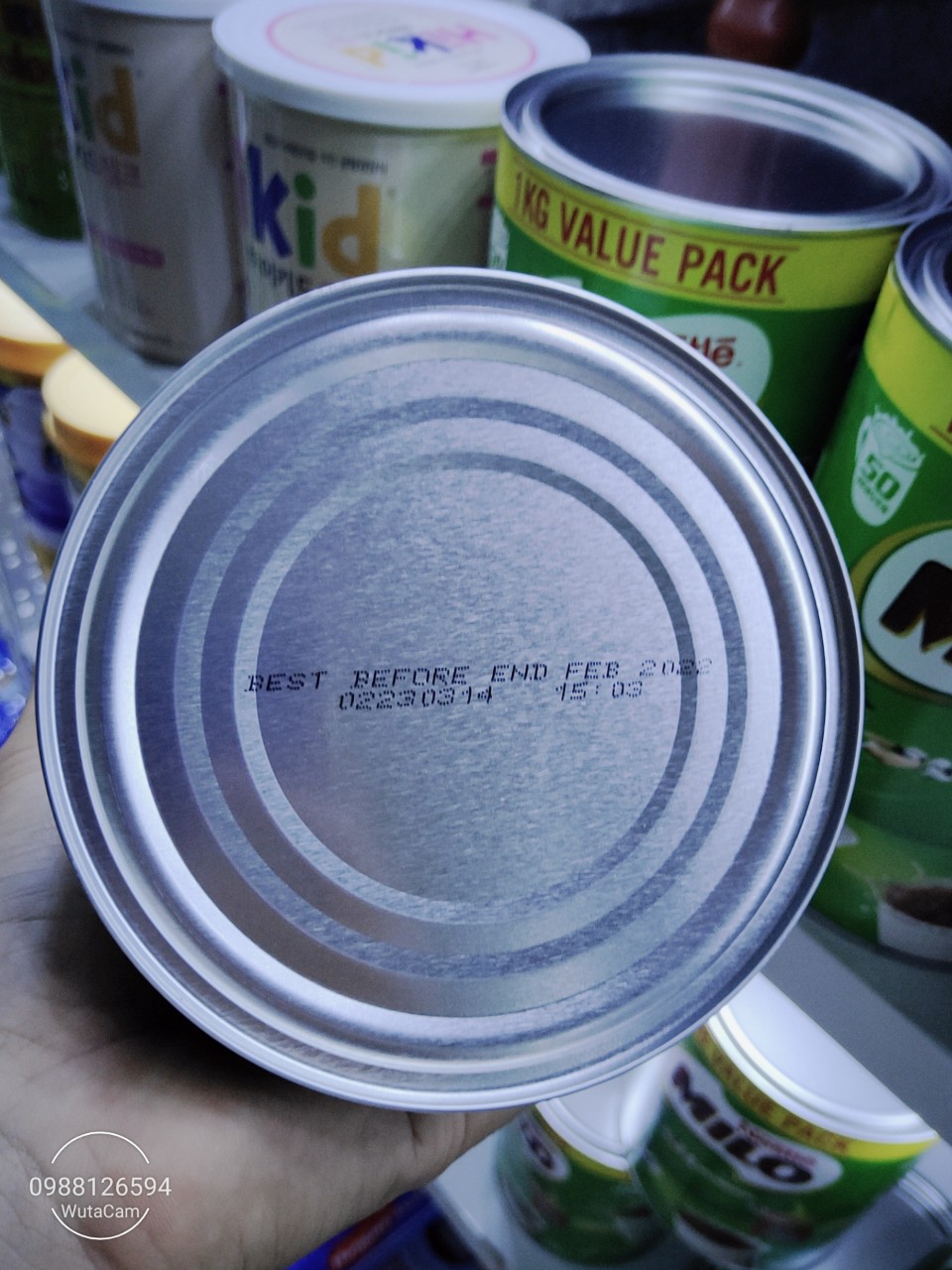 Sữa Milo Úc hộp 01kg-Date 2024