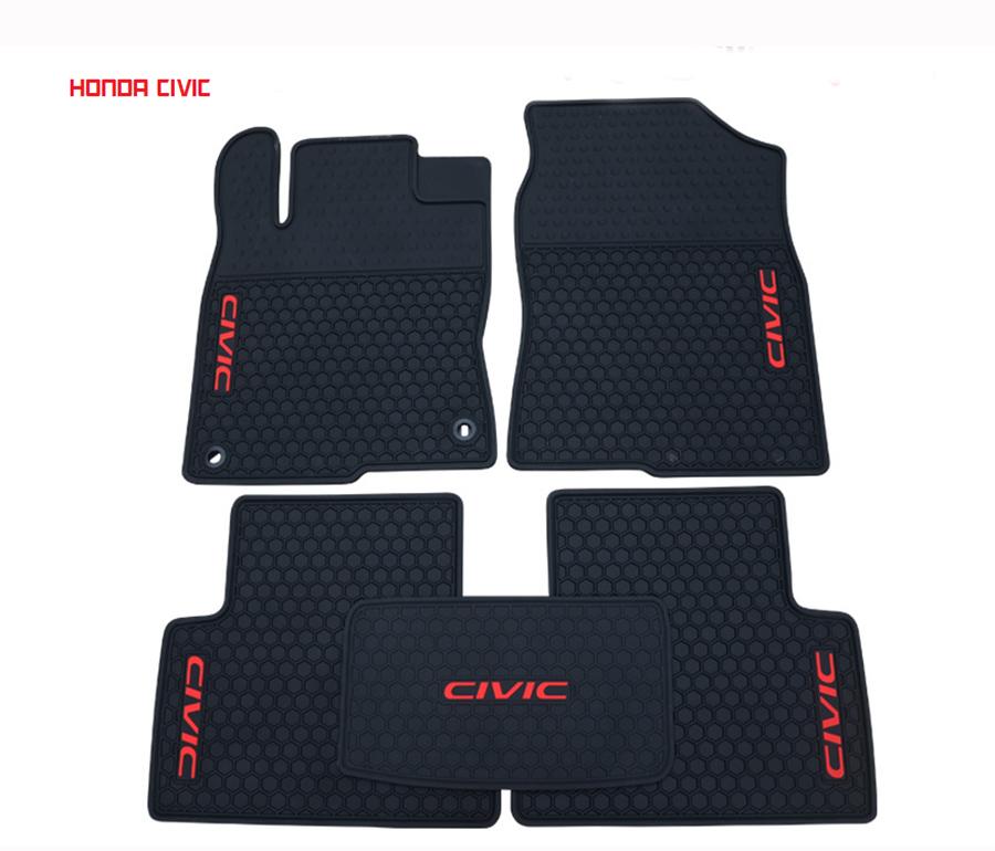 Thảm lót sàn cao su theo xe civic 2018 - 2019