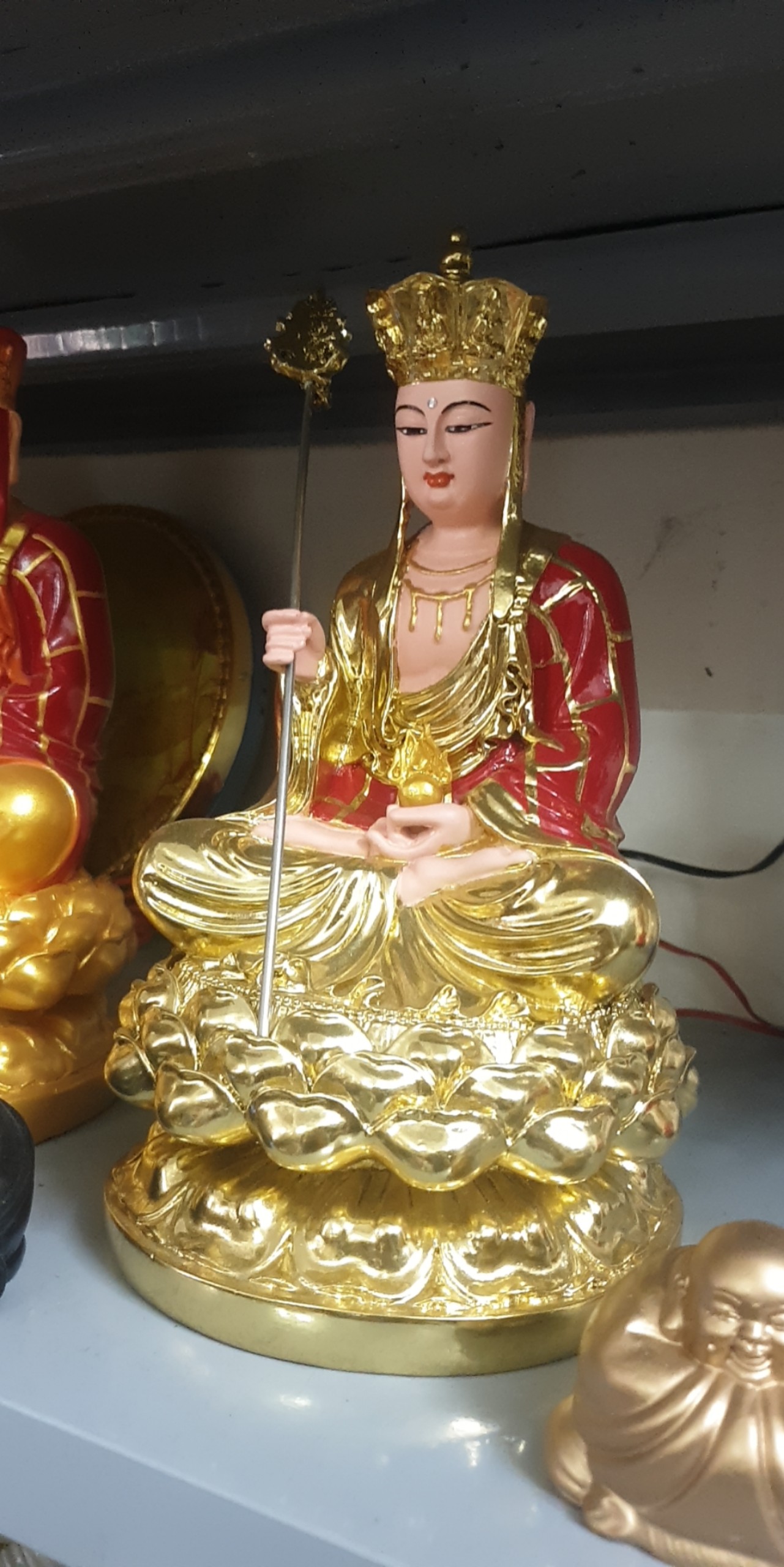 tượng địa tạng bồ tát cao 30cm