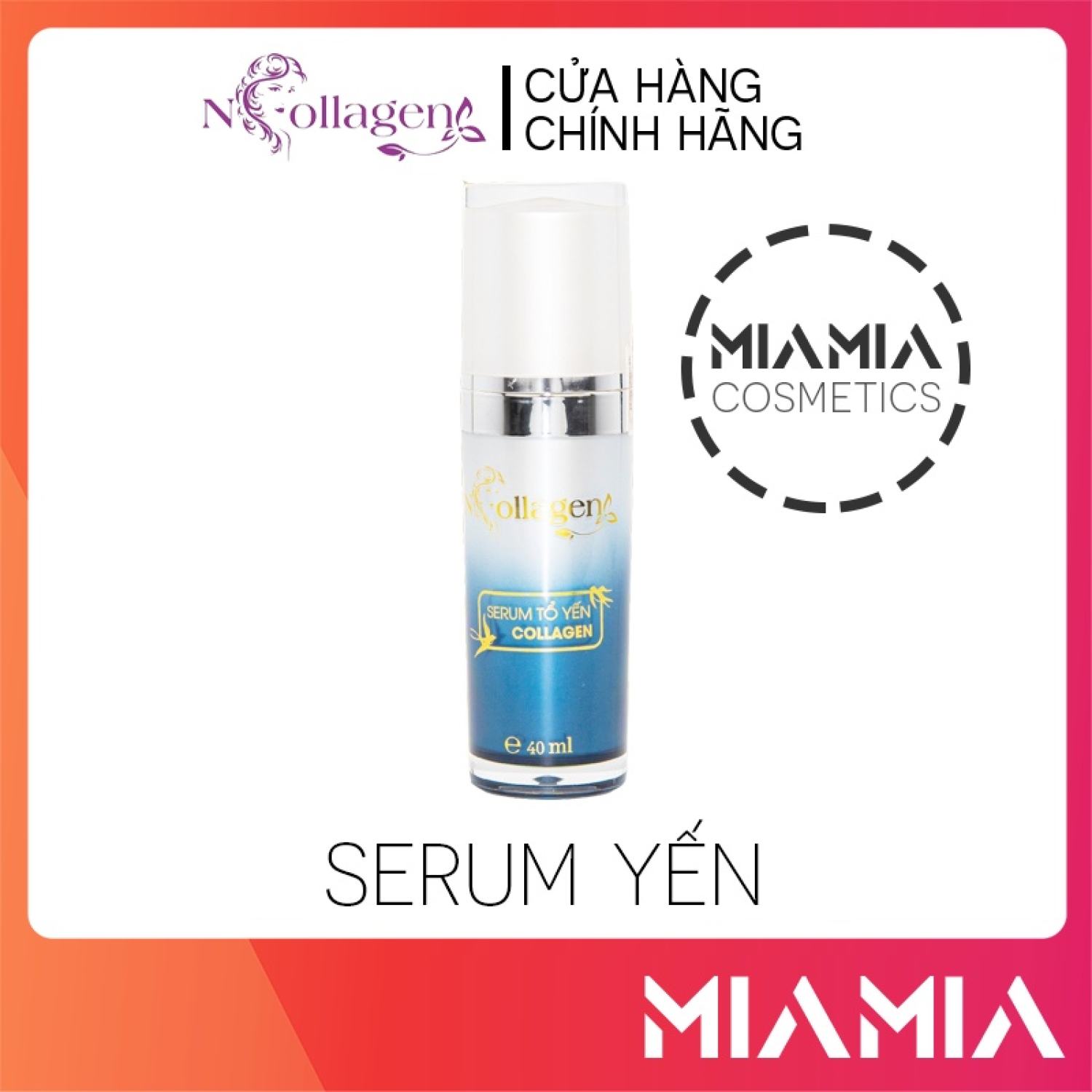 Serum tổ yến dưỡng da chống lão hoá n collagen chính hãng - 8938526572218
