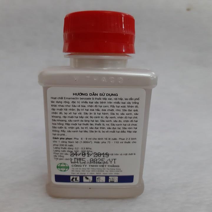 TASIEU 1.9EC trừ sâu sinh học - chai 100ml