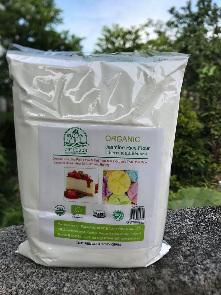 Bột gạo tẻ hữu cơ (xay ướt) 500g