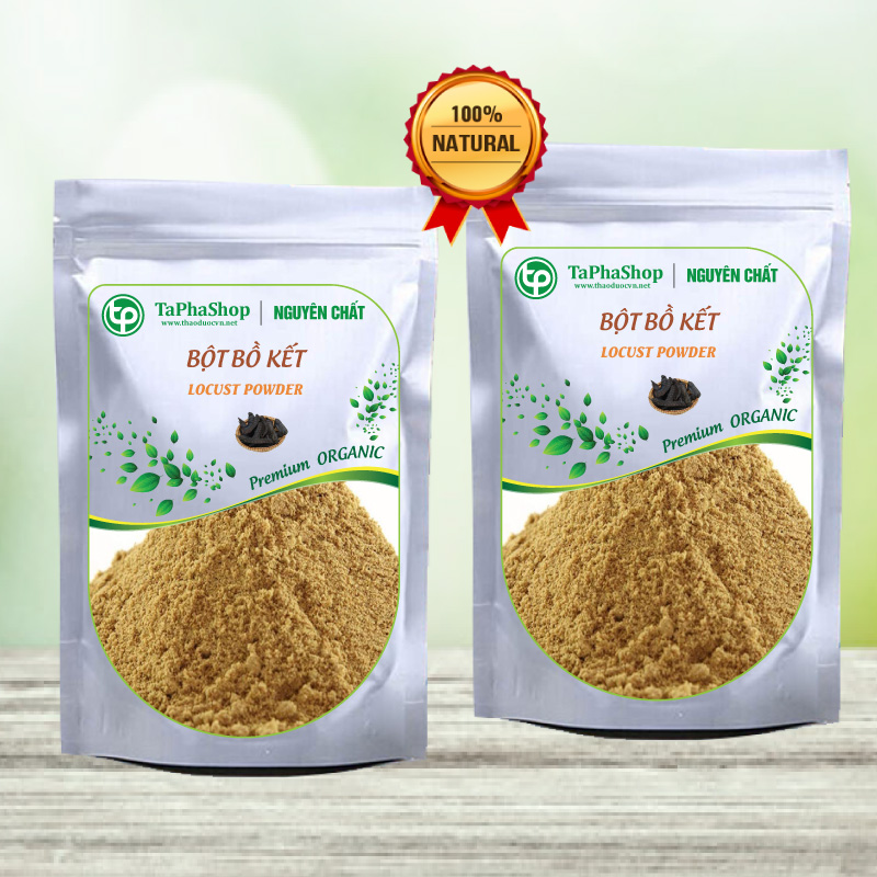 [HOT] Bột bồ kết nguyên chất 100g - Thảo Dược Tấn Phát