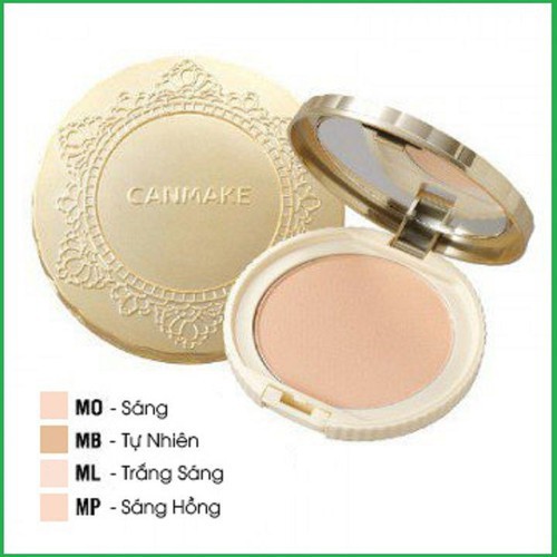 Phấn phủ Canmake Marshmallow Finish Powder Nhật Bản đủ màu MO ML MP MB