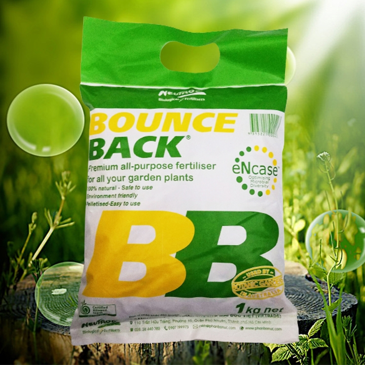 Phân hữu cơ BB tan chậm nhập khẩu Úc bao 1kg
