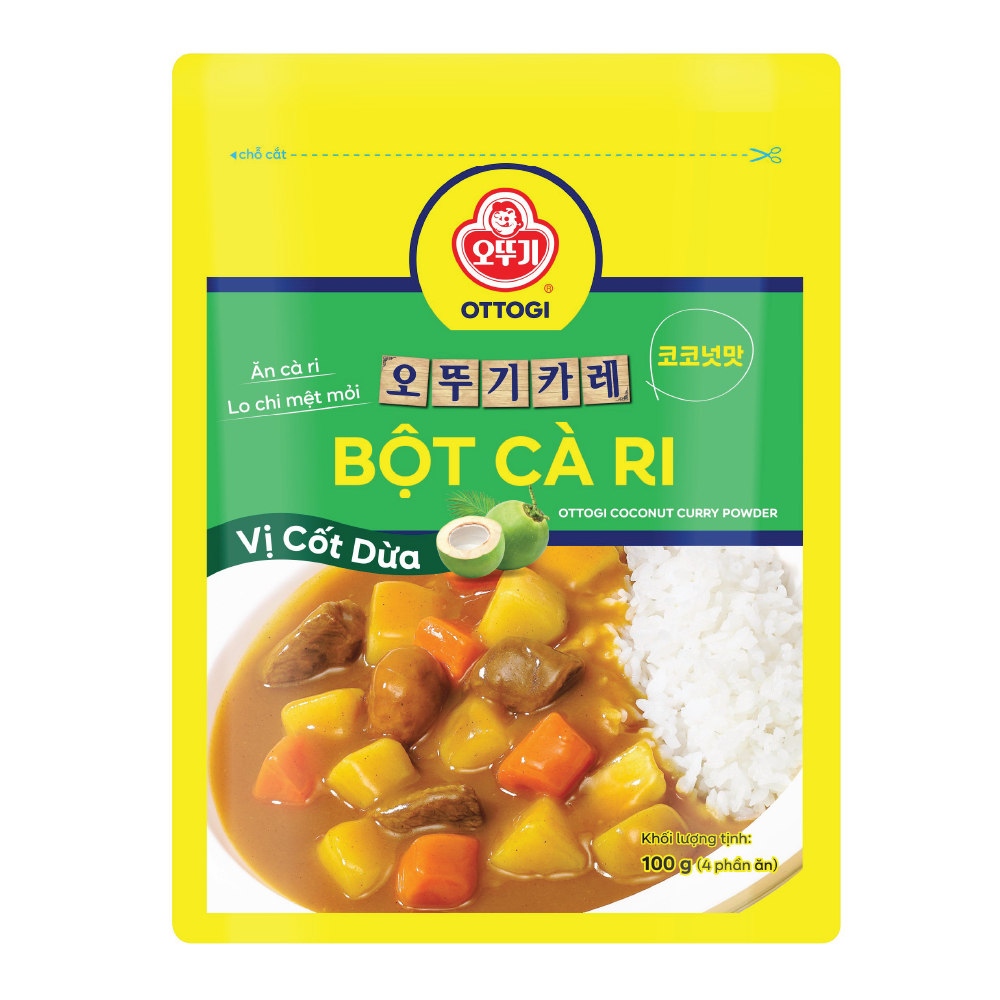 Bột cà ri vị cốt dừa Otoki 100g