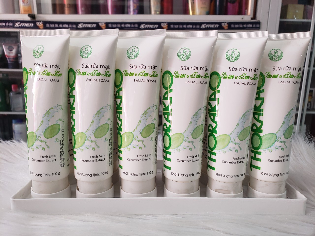 SỮA RỬA MẶT SỮA TƯƠI VÀ DƯA LEO THORAKAO 100G
