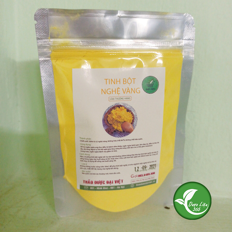 Tinh bột nghệ vàng nguyên chất [Gói 100g]