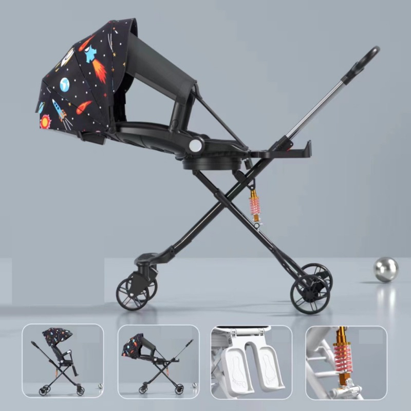 Xe đẩy du lịch M8 - M9 phiên bản nâng cấp