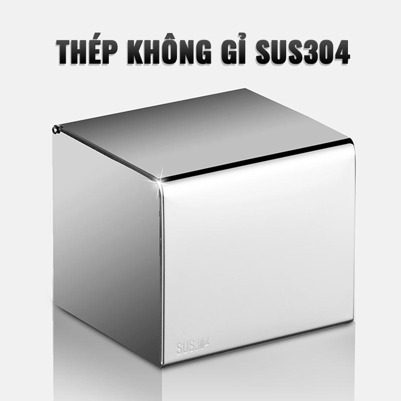 Hộp đựng giấy vệ sinh inox 9246