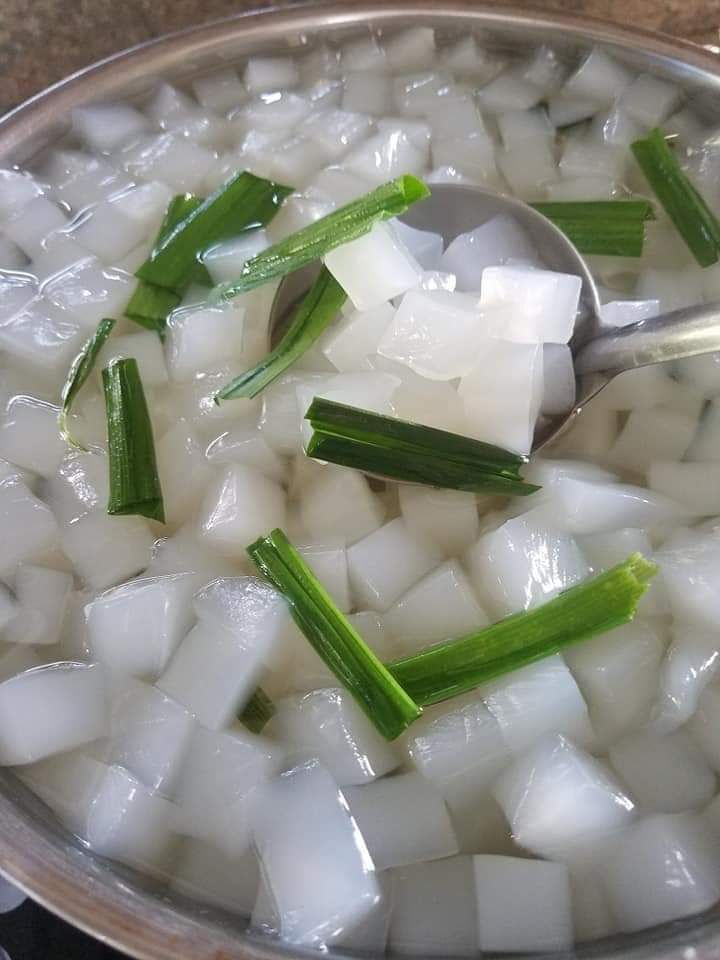 Thạch dừa thô 1kg tặng kèm hương