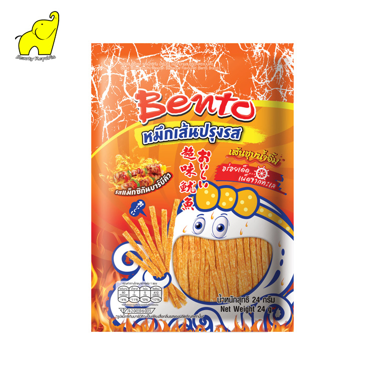 Snack Mực Bento Thái Lan đủ vị gói lớn - 18g