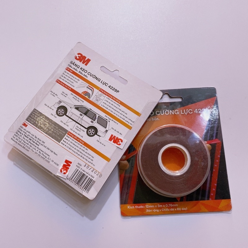 Băng Keo Cường Lực 3M 4229P (0.76mm)
