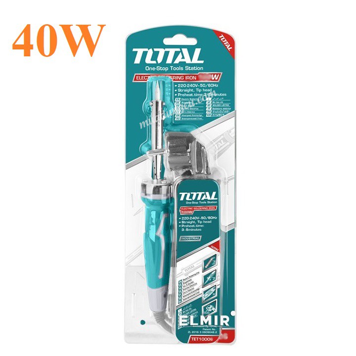 Mỏ hàn chì Total TET1406 40W
