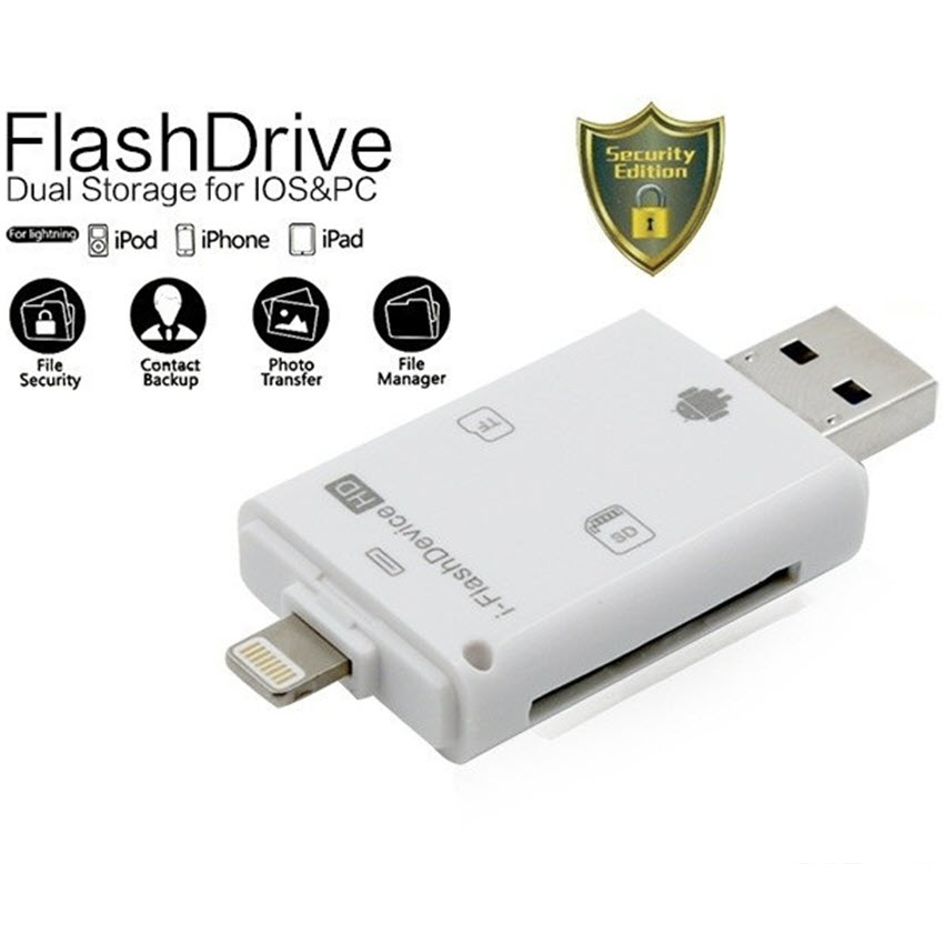 Đầu đọc thẻ nhớ MicroSD cho iPhone, iPad chất lượng cao