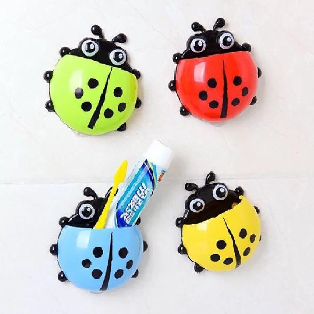 [ Siêu Sale ] Dụng Cụ Để Bàn Chải Đánh Răng Hình Con Bọ