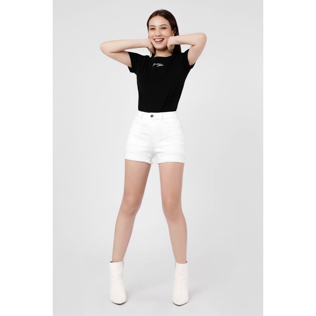 Quần Short Jeans Dáng Straight - 121WN1102F2100