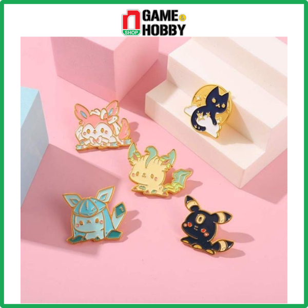 Eevee - Eeveelutio Pokemon pin