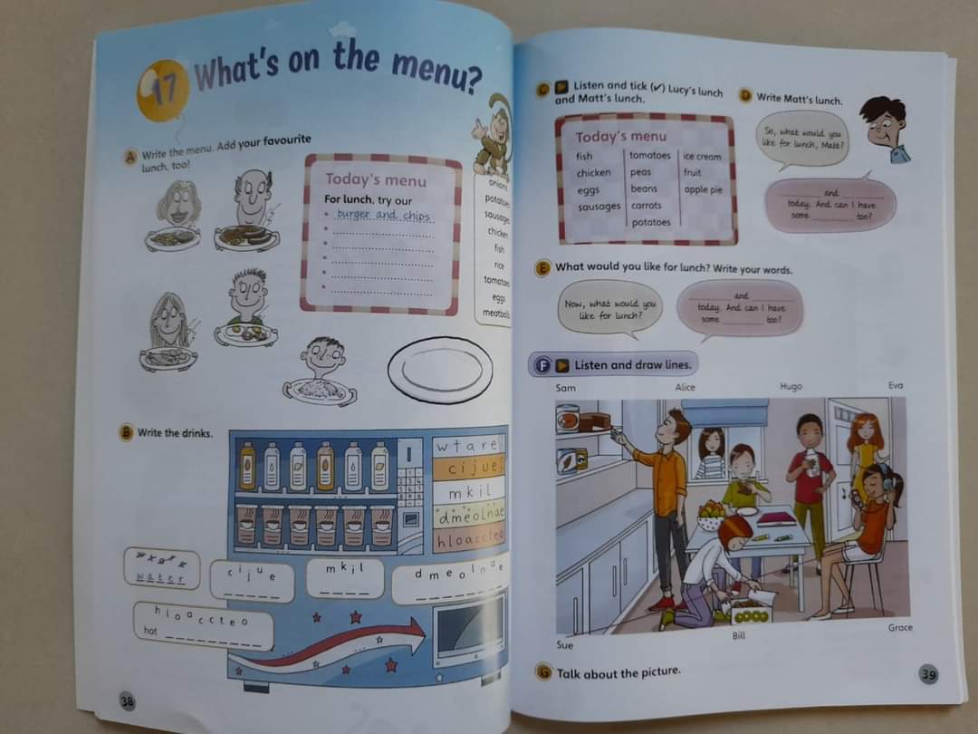 Sách Fun for starter student's book bản 4th 2018 cho bé luyện thi