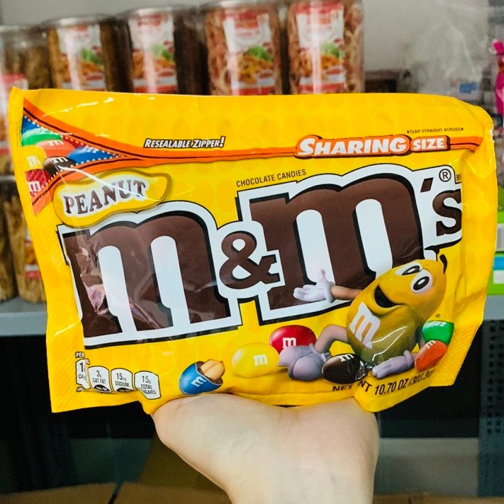 [Date T3/2024] Socola M&M túi zip Mỹ