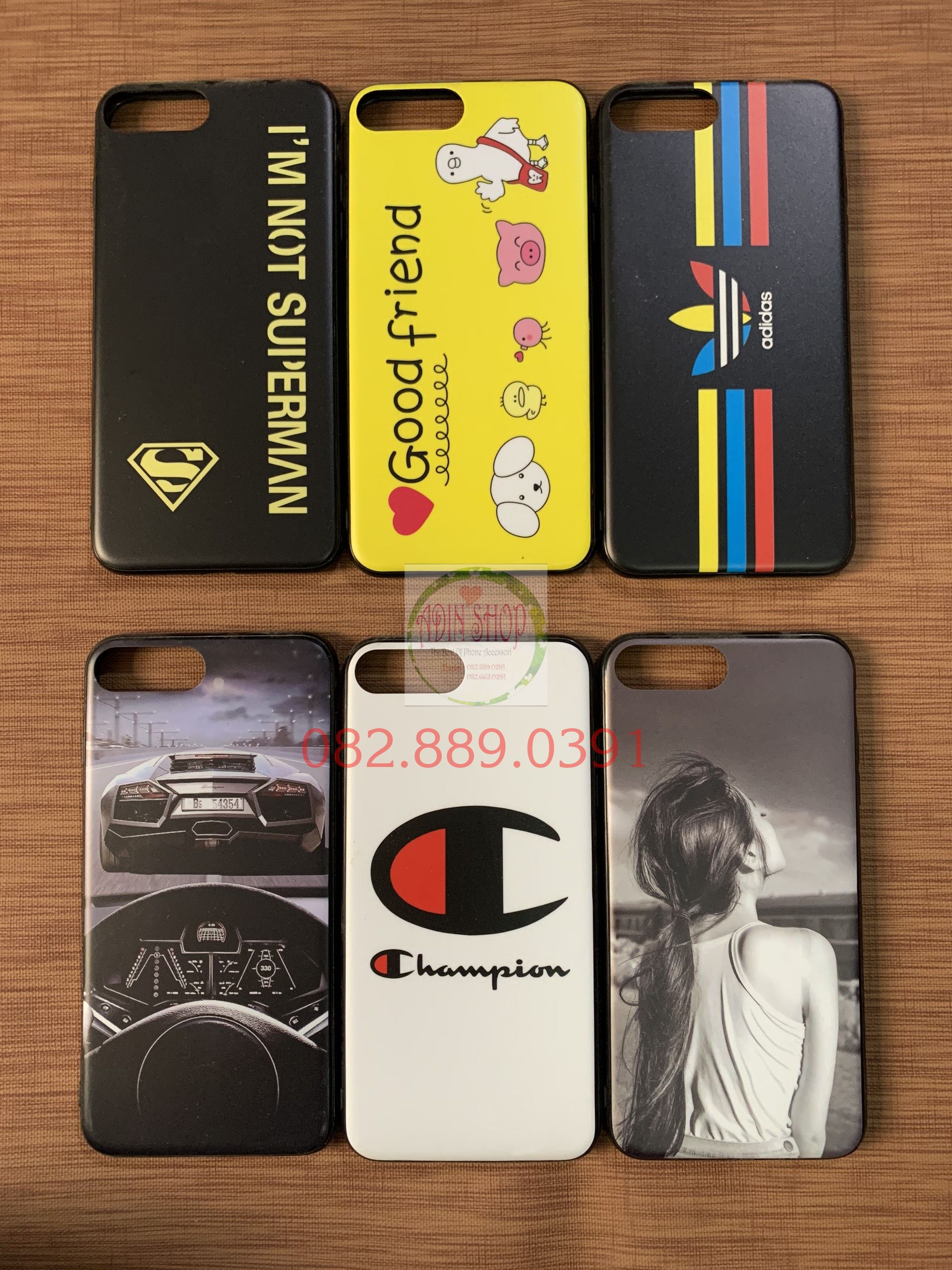 [HCM]Ốp lưng iphone 7Plus/ 8 Plus in hình đẹp viền dẻo đen silicon ( phần 3 )