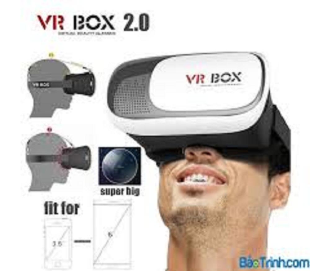 [HCM]Kính thực tế ảo VR Box phiên bản 2 (Trắng Đen)