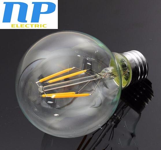 BÓNG ĐÈN LED EDISION 4W TRÒN LỚN- G80 - ĐÈN TRANG TRÍ