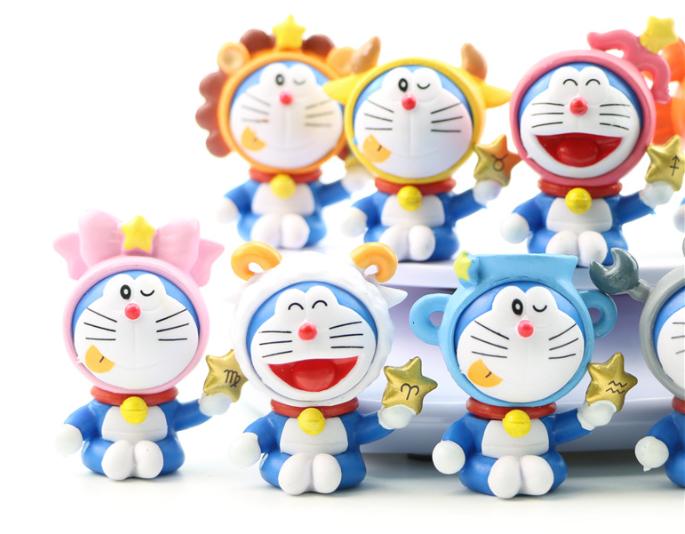 LOVE MON - MÔ HÌNH DORAEMON 12 CUNG HOÀNG ĐẠO