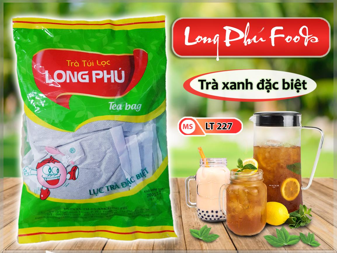LỤC TRÀ túi lọc Long Phú gói 200gr