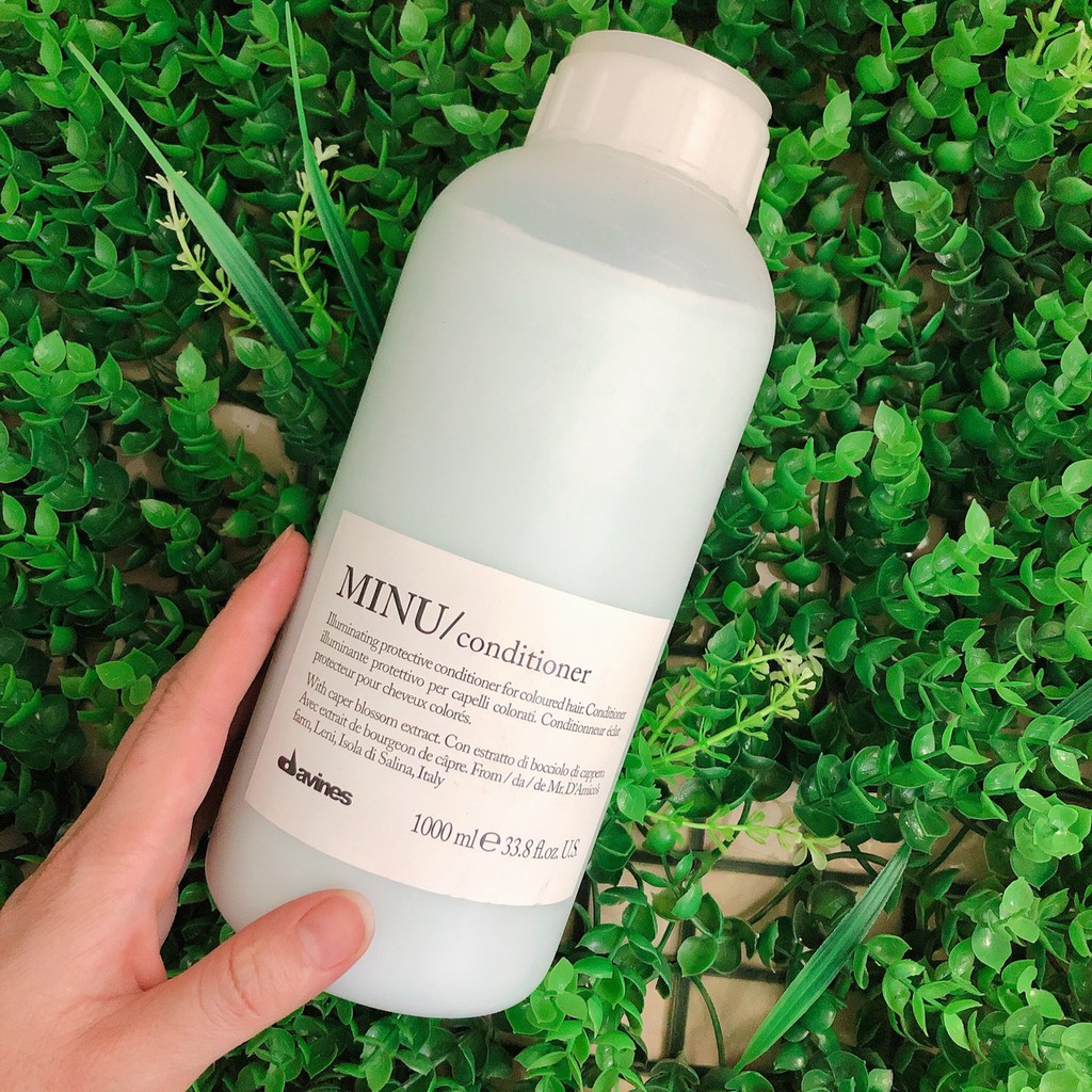 Dầu gội Minu Davines giữ màu tóc nhuộm bóng mềm 1000ml