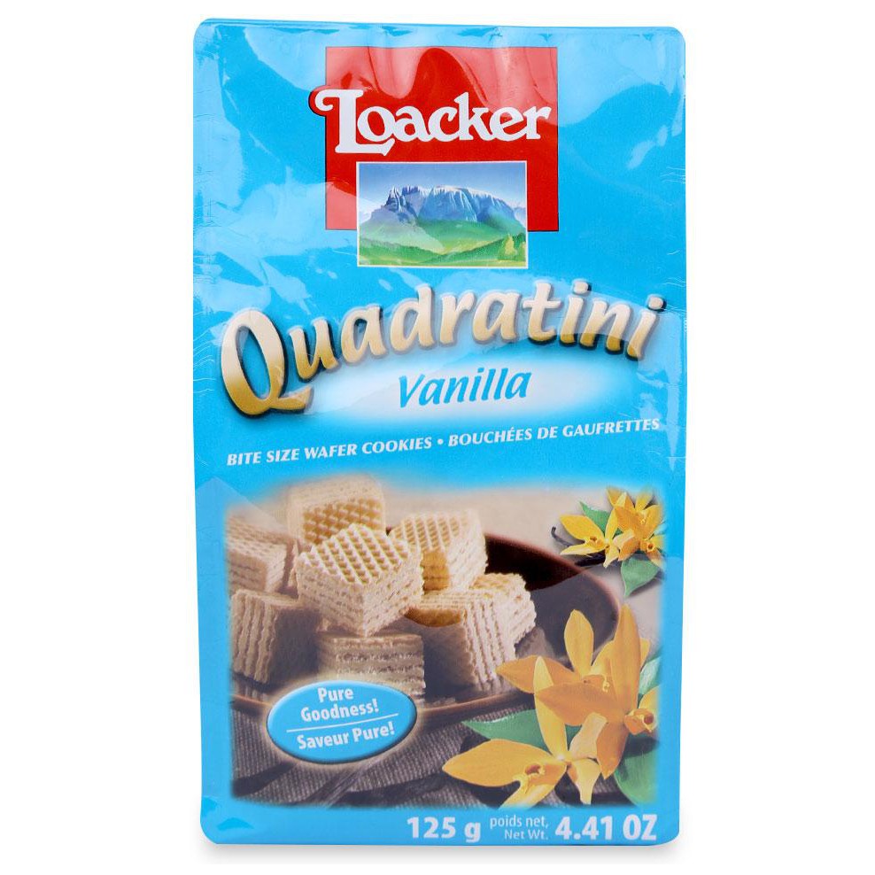 Bánh Xốp Quadratini Loacker Nhiều Vị