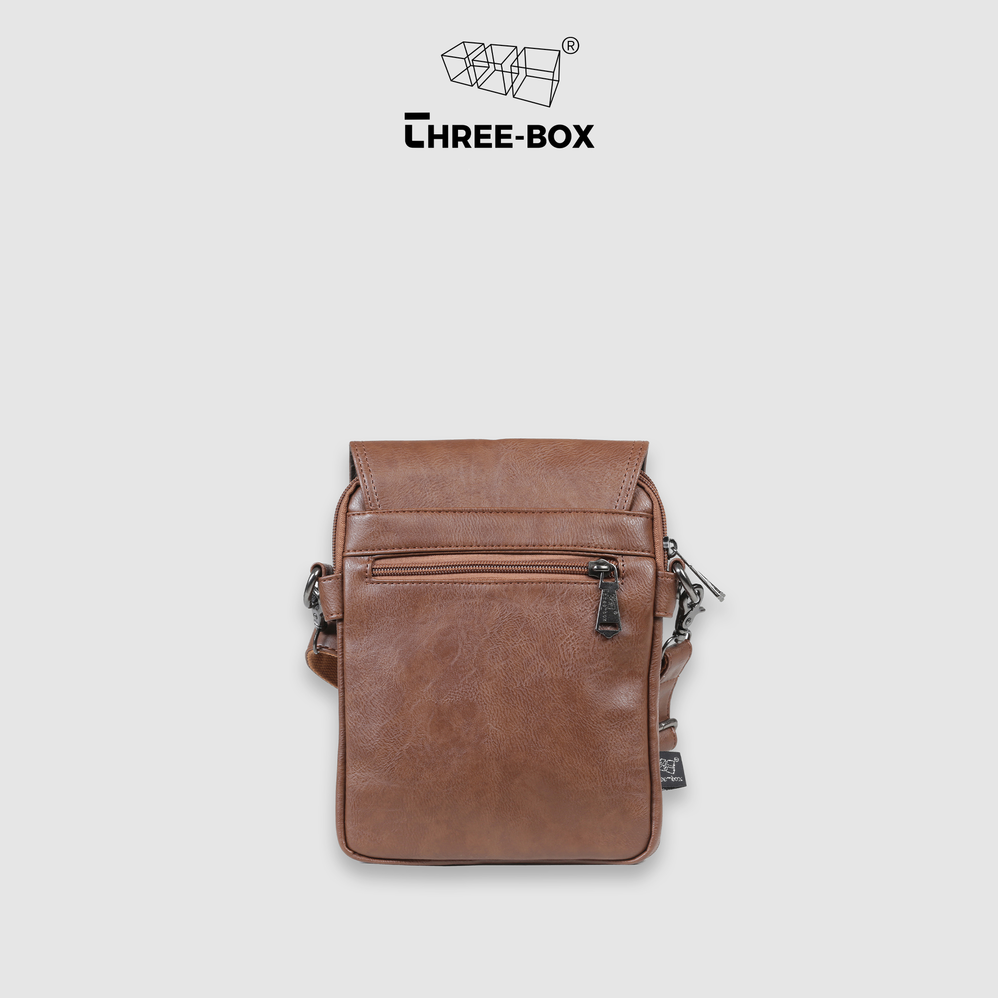 Túi chéo da PU dáng nhỏ Three-box - MS6388