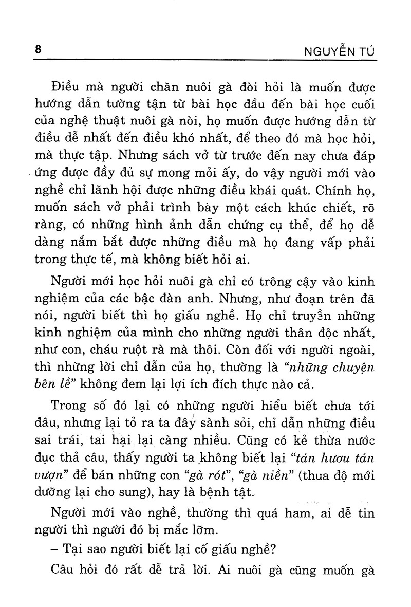 Sách Thú Nuôi Gà Nòi